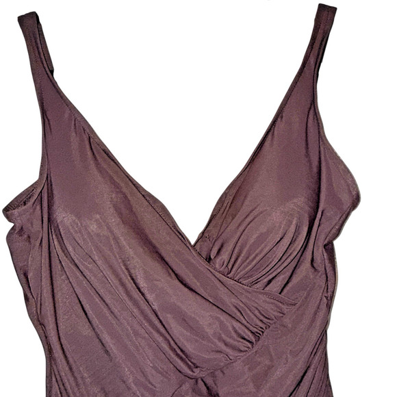 MiracleSuit Mystique One Piece Swimsuit Sz 8 Slimming‎ Support Beach Pool Cruise - Picture 5 of 13